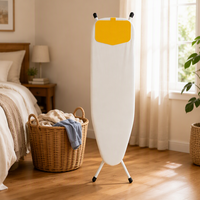 Plateforme de repassage murale pliable compacte à double usage pour la maison et le repassage commercial des vêtements