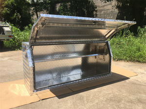 Boîte à outils en aluminium à ouverture latérale semi-encastrée pour <span class=keywords><strong>remorque</strong></span>, camion, <span class=keywords><strong>rangement</strong></span>, utilitaire, boîte à outils, <span class=keywords><strong>coffre</strong></span> à outils - Product Image 2