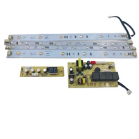 Placa de Control PCBA para Chimenea Eléctrica, PCB Personalizada con Módulo de Calentador de Llama LED, Protección contra Sobrecalentamiento OEM