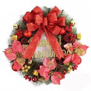 Guirlandes et couronnes de Noël en fleurs artificielles très vendues - Product Image 6