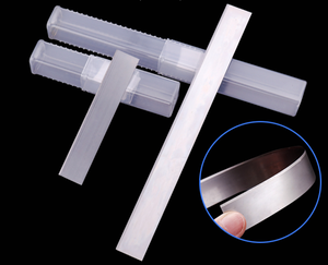 <span class=keywords><strong>Cortadores</strong></span> de hoja de acero de <span class=keywords><strong>arcilla</strong></span> polimérica Flexible de 10cm de largo, herramientas de arte para modelar y pintar mango de madera - Product Image 6