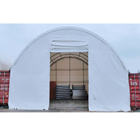 Cadre en acier galvanisé à chaud conteneur pare-soleil auvent PVC abri de tente étanche pour le stockage de voiture abri de voiture tente d'auvent