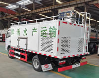 Camion de transport de poissons vivants Diesel Manuel Euro 6 4x2 18000kg CMA Liste de devis nouvelle