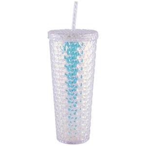 Vaso de plástico con tachuelas Mainstays de 22 onzas, paquete de 4 - Product Image 1