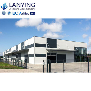 Tùy chỉnh di động prefab Kết Cấu Thép hội thảo khung thép mạ kẽm cho kho loại nặng ASTM hàn cắt - Product Image 2