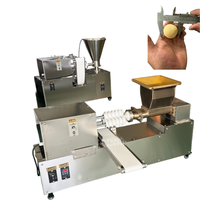 Machine industrielle à rouler les boules alimentaires circulaires, taille réglable, pour boulettes de viande, boules de pâte, ladoo, boules énergétiques, bonbons, snacks