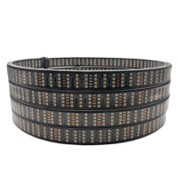 Anneaux de roue LED RGBW de 17 pouces, double face, 8 rangées, étanches IP67, 18800 lumens, kit d'éclairage de jante de voiture 12V pour camions