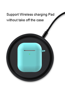 Nuova Custodia Alla Moda per <span class=keywords><strong>AirPods</strong></span> 2, Design Ecologico in Silicone e Alluminio, Antiurto, Impermeabile, Antipolvere, Antiscivolo, Replica 1:1 - Product Image 5