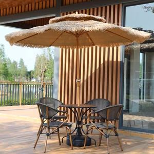 Haute qualité en stock <span class=keywords><strong>grand</strong></span> <span class=keywords><strong>parasol</strong></span> de plage extérieur chaume gazebo <span class=keywords><strong>parasol</strong></span> de <span class=keywords><strong>paille</strong></span> dans un style rétro naturel - Product Image 2