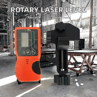 Récepteur de niveau laser rotatif à faisceau vert autonivelant HRD100G, précision 2 mm