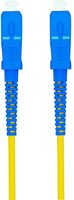 Kabel Patch Cord Fiber Optik Single Mode Simplex Fleksibel Berkualitas Tinggi OEM XXD SC ke SC FTTH dengan Garansi 12 Bulan
