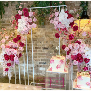 ديكور في الهواء الطلق للحفلات ديكور الزهور لوازم الزفاف خلفية - Product Image 3