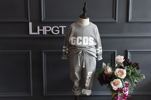 Vêtements pour enfants en ligne, collection printemps, ensemble de vêtements à manches longues, prix de gros - Product Image 4