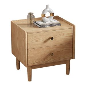 Directo de fábrica Madera de <span class=keywords><strong>cerezo</strong></span> Muebles de dormitorio de madera maciza pura Casilleros nórdicos <span class=keywords><strong>Mesita</strong></span> de <span class=keywords><strong>noche</strong></span> pequeña para el hogar - Product Image 2