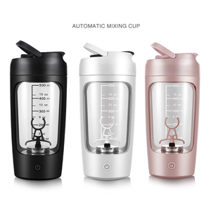 Gym Fitness Sports Plastic Portable Fully Automatic Protein Powder <strong>Shaker</strong> Cup <strong>Electric</strong> Mixing <strong>Shaker</strong> Bottles With C Type Charge - Product Image 2