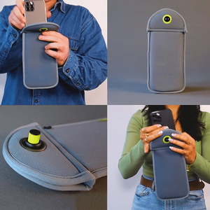 Custom High School Students Magnetic Locker Mobile <strong>Phone</strong> Security <strong>Bags</strong> Neoprene RFID Pouch Anti Camera Lockable <strong>Cell</strong> <strong>Phone</strong> <strong>Bag</strong> - Product Image 5
