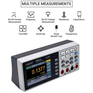 Owon XDM1241 Multimètre numérique universel rechargeable 55000 points haute précision True RMS 79556 - Product Image 5