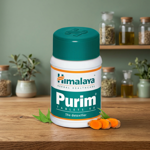 Himalaya Purim Tablets Ayurvedic Herbal Formula Wild Plastic Container for Wellness Skin Glow Balance OEM Export Manufacturer - Product Image 2