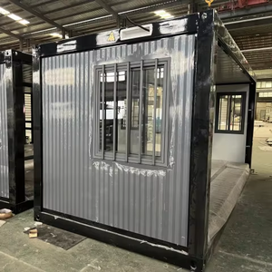 Casa contenedor plegable tipo Z, transporte rápido y despliegue, campamento <span class=keywords><strong>de</strong></span> refugiados, Reasentamiento en caso <span class=keywords><strong>de</strong></span> desastre, oficina móvil, dormitorio, centro comercial - Product Image 1