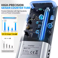 Compteur Geiger FNIRSI GC-03 3 en 1, moniteur EMF/RF/température avec détection de rayonnement et de champ magnétique, dosimètre en temps réel