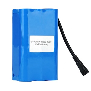 定制6.4V 30Ah高性能锂离子 (LiFePO4) 可充电电池组20Ah 6.4V LiFePO4电池 - Product Image 1