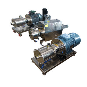 Mélangeur à cisaillement élevé en ligne, homogénéisateur, pompe à émulsion, en acier inoxydable de qualité alimentaire, avec moteur antidéflagrant - Product Image 1