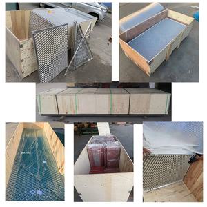 מפעל סיטונאי שחור צבע רשת מתכת אלומיניום תקרת למסעדה - Product Image 6