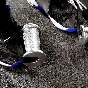 Mango de pecho de pájaro volador de aleación de aluminio para levantamiento de pesas, agarre de cuerda de cono con Clip para bíceps, rizo, tríceps, prensa metálica hacia abajo - Product Image 6