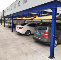 Garage pour voiture domestique Ascenseur électrique double pour parking Système complet de charge à grand espace avec gestion des ascenseurs