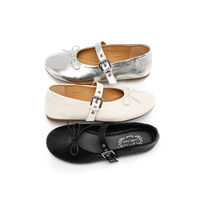 Ballerines tendance à nœud Mary Jane, options multicolores pour le quotidien et le bureau