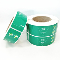 Étiquettes adhésives pour bouteilles de détergent liquide, étiquettes pour capsules de lessive à marque privée, papier et vinyle pour l'art graphique des étiquettes