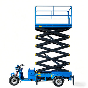 Plateforme Aérienne à Trois Roues 4m 500kg pour l'Entretien des Parcs d'Attractions - Vente Directe Fabricant - Product Image 5
