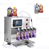 Machine de remplissage de liquide de sac de boisson de poche de bec de Doypack