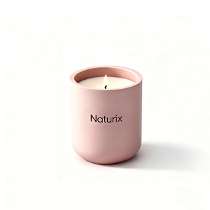 Hũ đựng nến gốm sứ cao cấp Naturix 10 oz, nhãn tùy chỉnh, trang trí, trống, làm nến, bề mặt mờ, chất liệu xi măng bê tông - Product Image 4