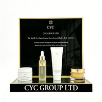 Présentoir de Luxe pour Parfums, Maquillage et Cosmétiques – Vitrine Lumineuse en Acrylique pour Soins de la Peau et Comptoirs de Présentation