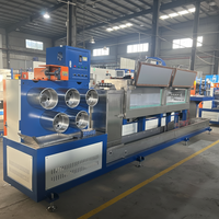 Ligne de production de sangles PP à vis simple avec alimentation automatique de masterbatch, pompe PLC et roulement – Haute productivité, extrusion économe en énergie
