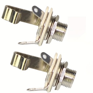 <span class=keywords><strong>1</strong></span>/<span class=keywords><strong>4</strong></span> "נקבה ts mono פאנל הר שקע כבלים נחשים mono נקבה <span class=keywords><strong>1</strong></span>/<span class=keywords><strong>4</strong></span> אינץ 'phone 6.35 מ" מ טלפון נייד תקע ניקל ג' ק גיטרה - Product Image 4