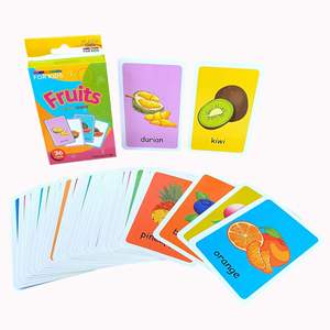 การ์ดแฟลชสีสันสดใสสำหรับ<span class=keywords><strong>เด็ก</strong></span> 36 ชิ้น แฟลชการ์ดสัตว์ อาหาร ร่างกาย ของเล่นเสริมพัฒนาการสำหรับ<span class=keywords><strong>เด็ก</strong></span>ก่อนวัยเรียน ของเล่นสำหรับทารกแรกเกิด ของขวัญสำหรับเด็ก - Product Image 4