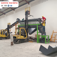 Usine de fabrication d'engrais NPK 15-15-15 entièrement automatique à haute productivité (1-15 TPH) pour la granulation rotative du chlorure d'ammonium