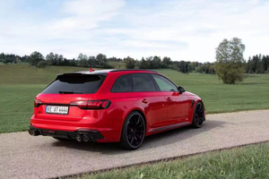 สปอยเลอร์ดิฟฟิวเซอร์หลังคาร์บอนไฟเบอร์ <span class=keywords><strong>ABT</strong></span> คุณภาพสูง ขายตรงจากโรงงาน สำหรับ Audi <span class=keywords><strong>RS4</strong></span> ปี 2020-2022 - Product Image 5