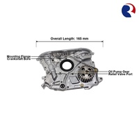 Pompe à huile moteur de remplacement de qualité OEM BOJIAN, référence OEM 15100-74060 pour Toyota Celica Camry Corona MR2 RAV4 3S-FE 1990-1999