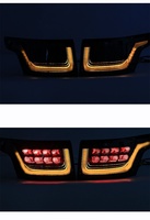 Luces Traseras Obsidian para Land Rover Range Rover Sport 2014-2017, Luces Traseras Ahumadas Negras para Range Rover Antiguo a Nuevo