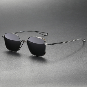 Lunettes <span class=keywords><strong>De</strong></span> soleil polarisées à monture épaisse pour hommes et femmes, carrées, vintage, nouvelle collection CS-DTX124, 2023 - Product Image 5