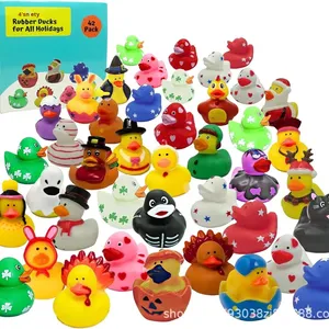 Wholesale Mini Duck Floating Children's Water Play Swimming Pool Beach <b>Bath</b> Toy PVC Sand Playing Tool or Promotional Gift - Product Image 2