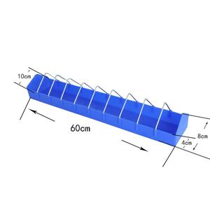 Comedero de Plástico Resistente <span class=keywords><strong>para</strong></span> Palomas, Forma Rectangular, de 0.2M a 1.2M de Longitud, <span class=keywords><strong>para</strong></span> Palomares y Aviarios - Product Image 6