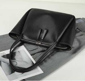 Bolso de Hombro Elegante para Mujer, Negro, de Poliéster, Nuevo Modelo 2026 - Product Image 5