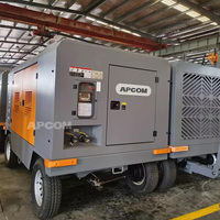 Compresseur d'air pour exploitation minière Cummins 22m3 22bar 800cfm 22 bar 800 Cfm Moteur diesel Cummins Compresseur d'air à vis Prix Compresseur d'air