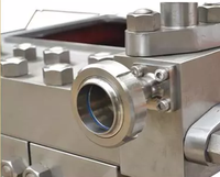 Homogénéisateur industriel de crème et de lait de yaourt pour le traitement des produits chimiques alimentaires et des plastiques avec composant moteur central