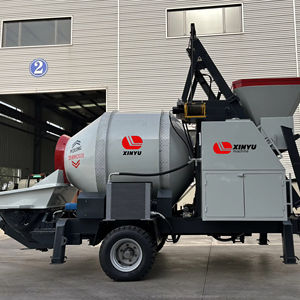 Pompe à béton à moteur diesel JBS40 Pompe à béton avec mélangeur à vendre - Product Image 1