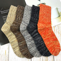 Chaussettes chauffantes d'hiver en laine d'alpaga pour femmes